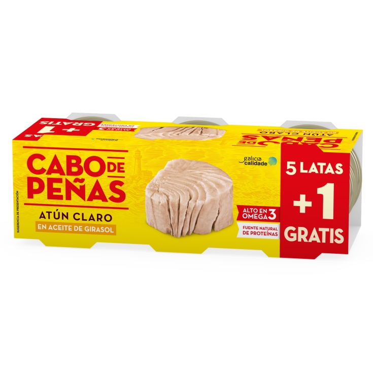 ATUN CLARO A/GIRASOL CABO PEÑAS RO.85 P6