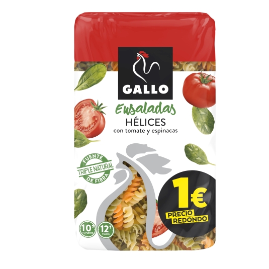 HELICES VEGETAL GALLO 400G