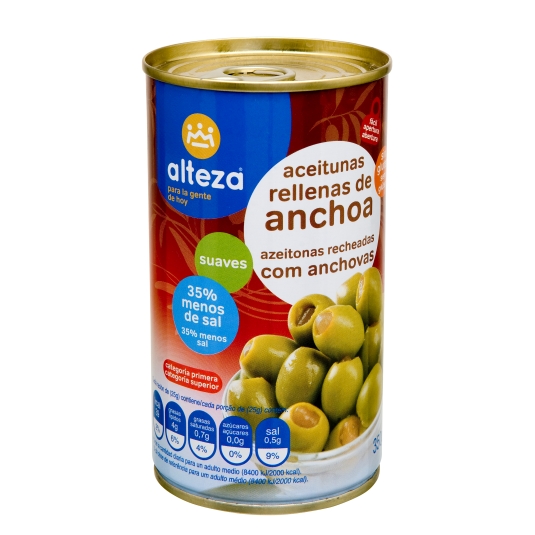 ACEITUNA R/ANCHOA BAJA SAL ALTEZA 150G