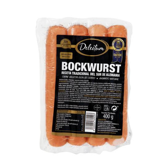 SALCHICHA BOCKWURST DELEITUM 4U