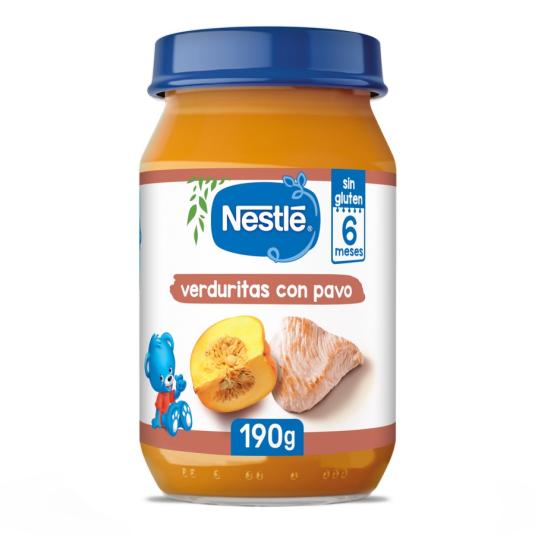 TARRITO VERDURAS CON PAVO NESTLE 190G