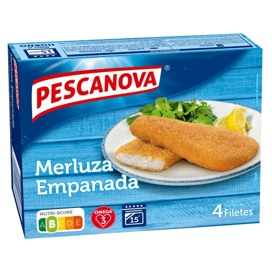 MERLUZA EMPANADA PESCANOVA 340G