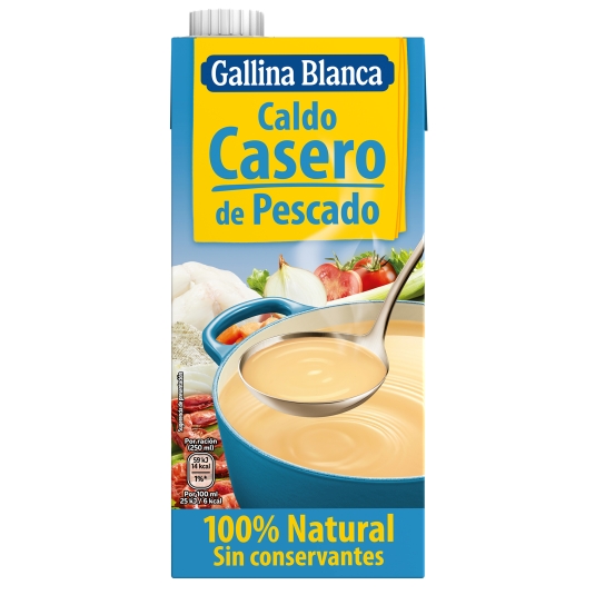 CALDO CASERO PESCADO GALLINA BLANCA 1L