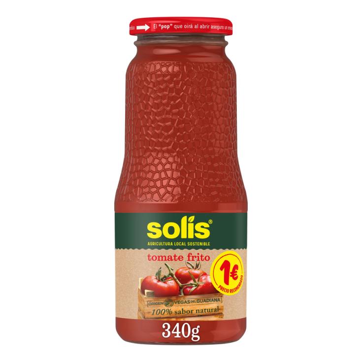 TOMATE FRITO SOLIS FRASCO 340G