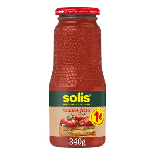 TOMATE FRITO SOLIS FRASCO 340G