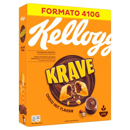 CEREAL KRAVE CHOCO&NUTS KELLOGG´S 410G