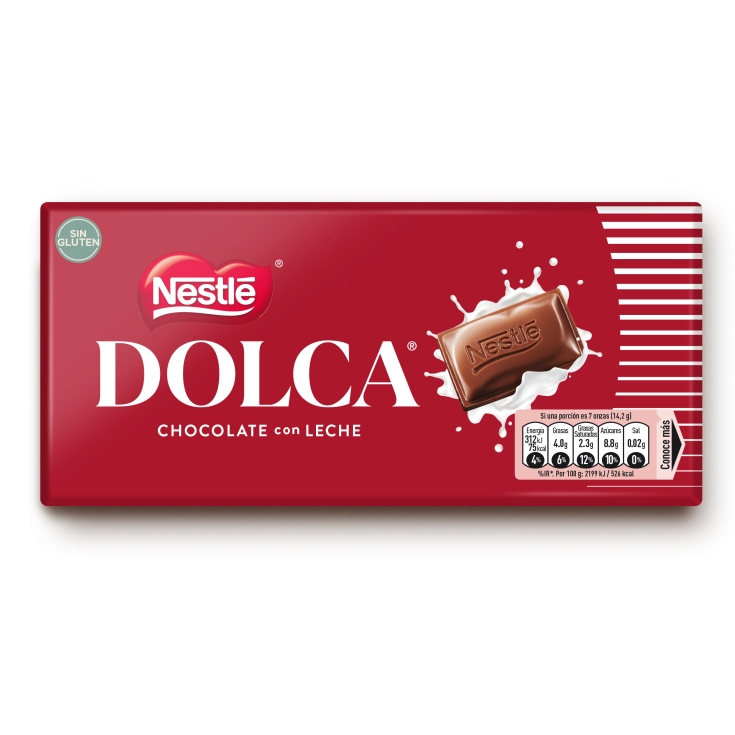 CHOCOLATE C/LECHE DOLCA NESTLE 100G