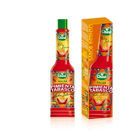 SALSA TABASCO ROJO CHOVI 60G