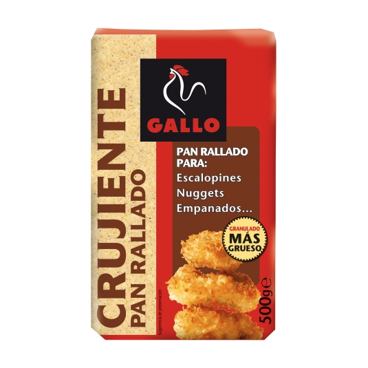 PAN RALLADO CRUJIENTE GALLO 500G