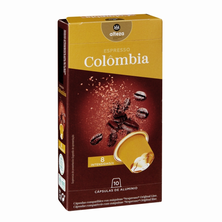 CAFE COLOMBIA CAPS.ALUMINIO ALTEZA
