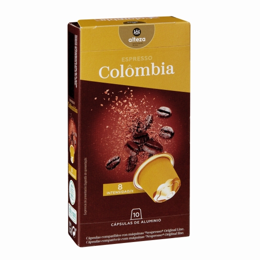 CAFE COLOMBIA CAPS.ALUMINIO ALTEZA