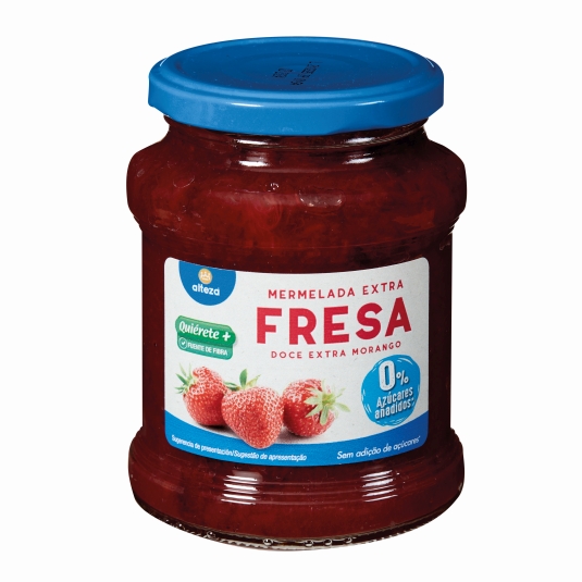 MERMELADA 0% AZUCAR FRESA ALTEZA 350G