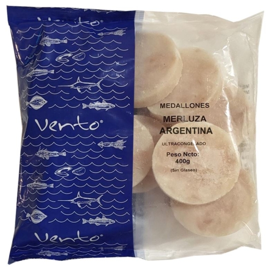 MEDALLON DE MERLUZA VENTO 400G