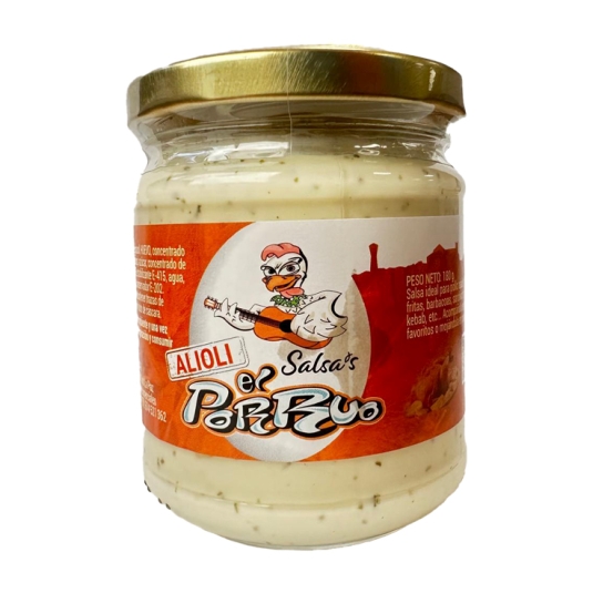 SALSA ALIOLI EL PORRUO 180G