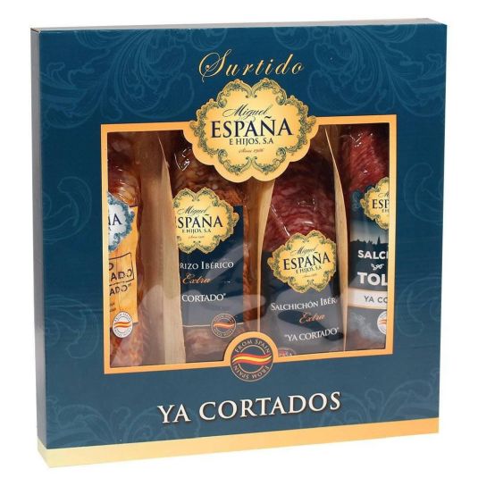 MALETIN YA CORTADO SURTIDO ESPAÑA 150GX4