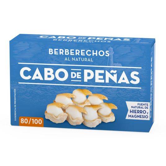 BERBERECHOS NATURAL CABO PEÑAS 80/100