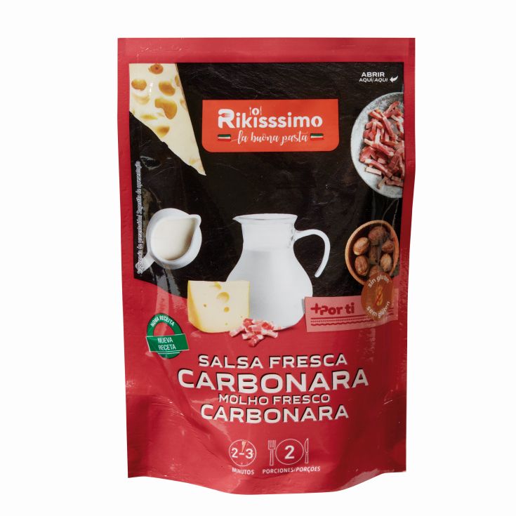 SALSA FRESCA CARBONARA RIKISSSIMO 180G