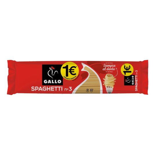 SPAGUETTI Nº3 GALLO 400G