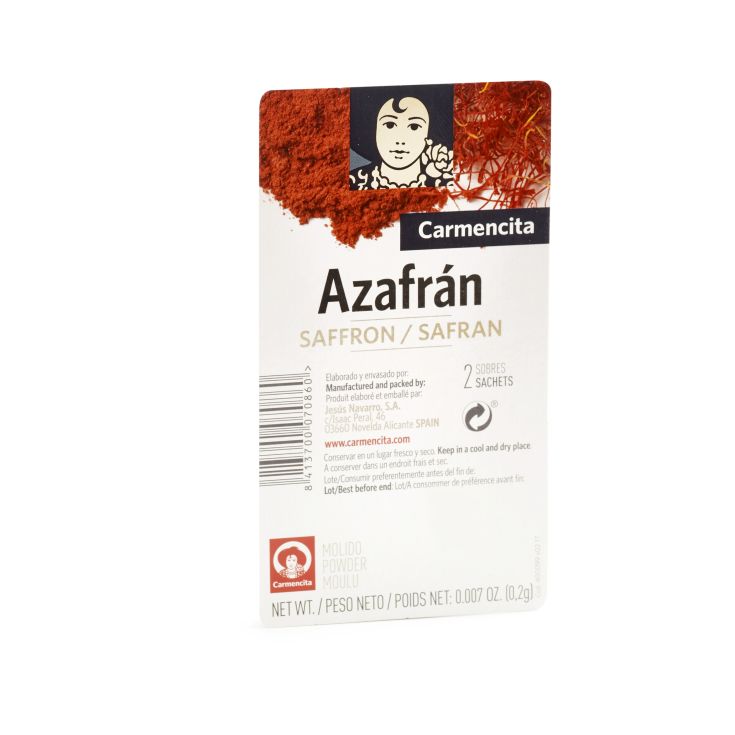 AZAFRAN MOLIDO SOBRE CARMENCITA