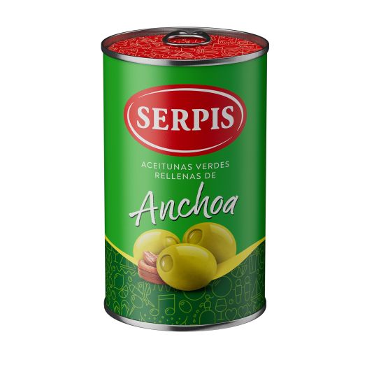 ACEITUNA R/ANCHOA SERPIS 300G