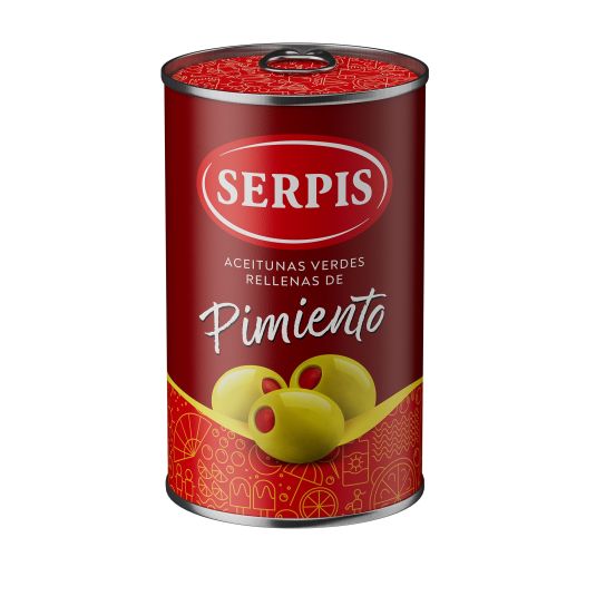 ACEITUNA R/PIMIENTO SERPIS 300G
