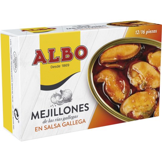 MEJILLONES SALSA GALLEGA ALBO OL-120