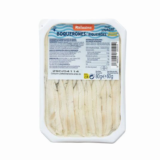 BOQUERON EN VINAGRE RIKISSSIMO 80G