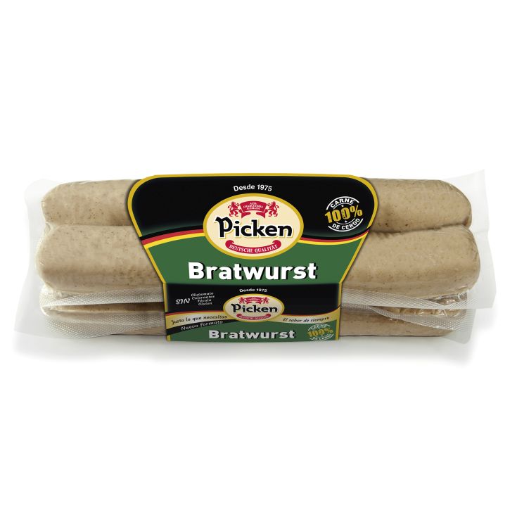 SALCHICHAS BRATWURST PICKEN 300G
