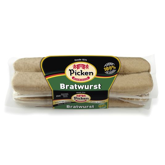 SALCHICHAS BRATWURST PICKEN 300G