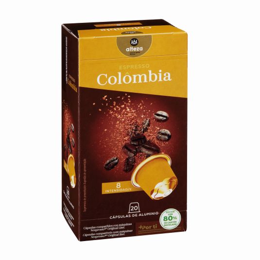 CAFE CAPS ALUM.COLOMBIA ALTEZA 20U