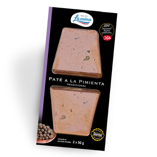 PATÉ PIMIENTA LA CUINA 2X50G