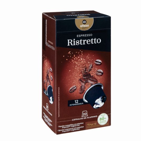 CAFE CAPS ALUM.RISTRETTO ALTEZA 20U