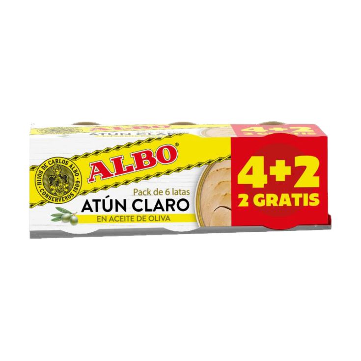ATUN CLARO A/OLIVA ALBO RO.70 P-4+2