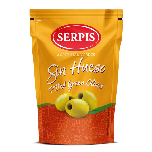 ACEITUNA MANZANILLA S/HUESO SERPIS 175G