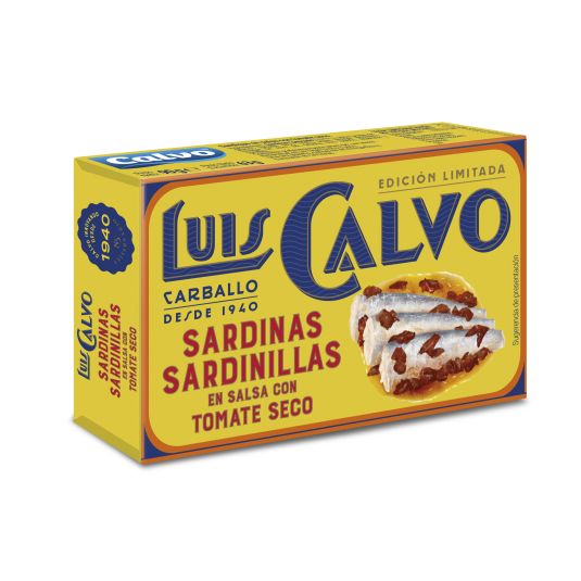 SARDINILLAS C/TOMATE SECO L.CALVO 85G