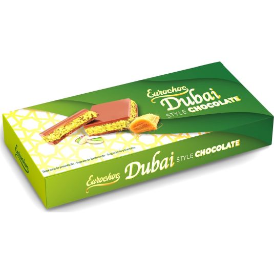 CHOCOLATE LECHE DUBAI EUROCHOC 100G