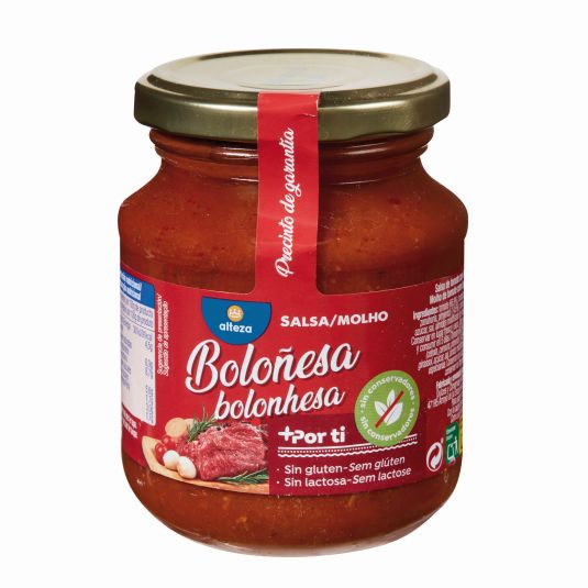 SALSA TOMATE BOLOÑESA ALTEZA 300G