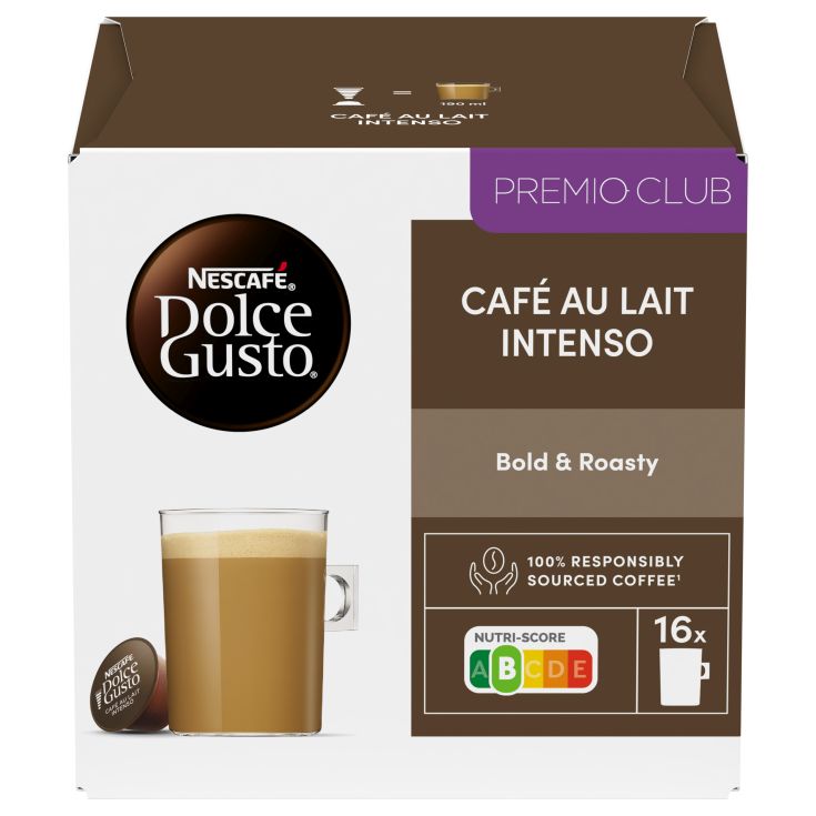 DOLCE GUSTO CON LECHE INTENSO 16CAP