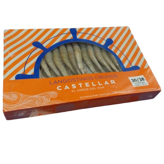 LANGOSTINOS CRUDOS CASTELLAR 30/38