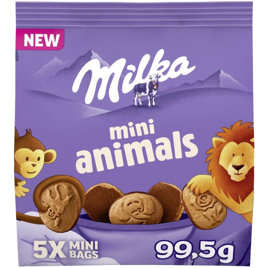 GALLETAS MINI ANIMALS MILKA 99G