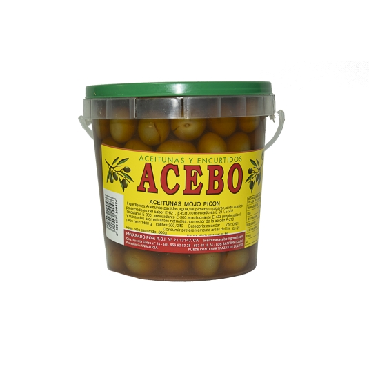ACEITUNA MOJO PICON ACEBO 800G