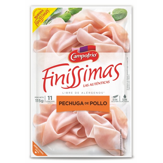 PECHUGA POLLO FINISSIMAS 115G