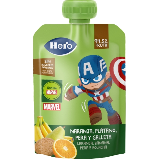 POUCHE NJA/PLAT/PERA/GALLETA HERO 100G