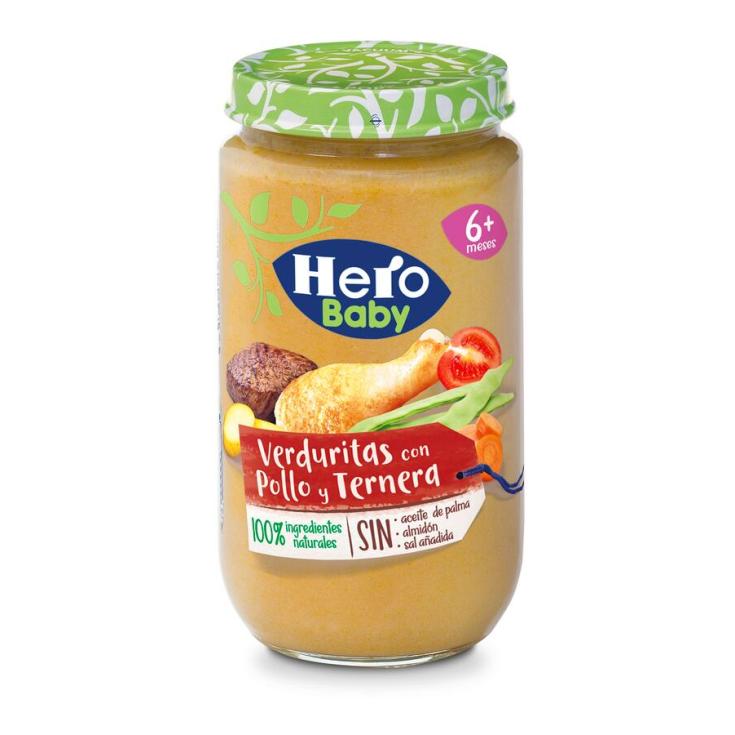 HERO BABY POLLO/TERNERA/VERDURAS 235G