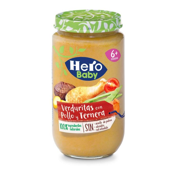 HERO BABY POLLO/TERNERA/VERDURAS 235G