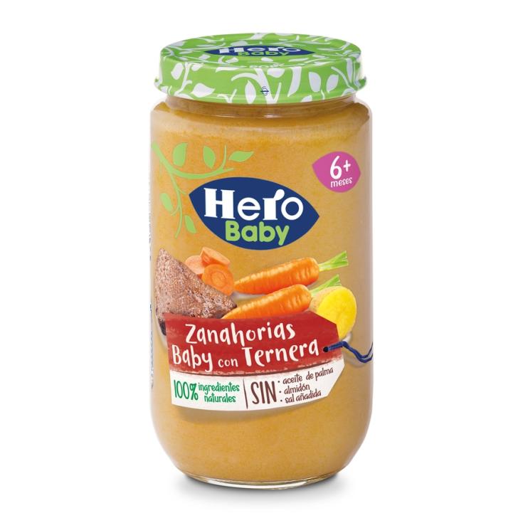 HERO BABY TERNERA/ZANAHORIA 235G