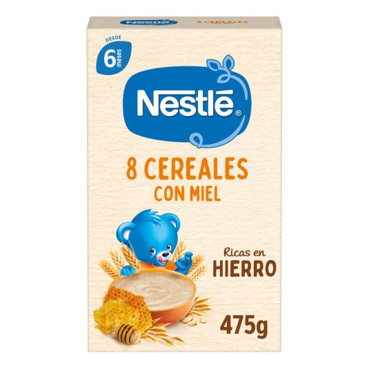 PAPILLA 8 CEREALES C/MIEL NESTLE 475G