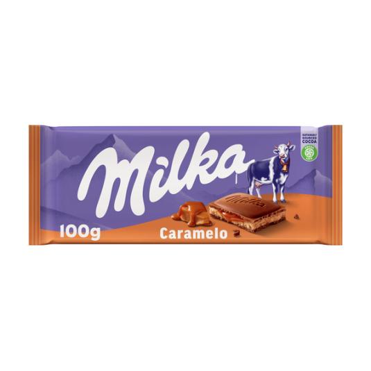 CHOCOLATE CARAMELO MILKA 100G