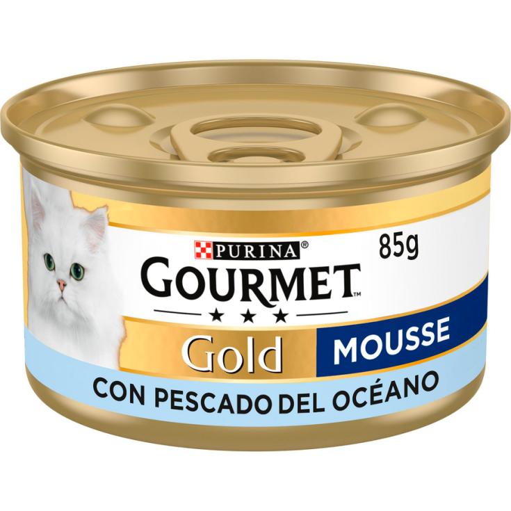GOURMET CAT GOLD MOUSE PESCADO 85 GR