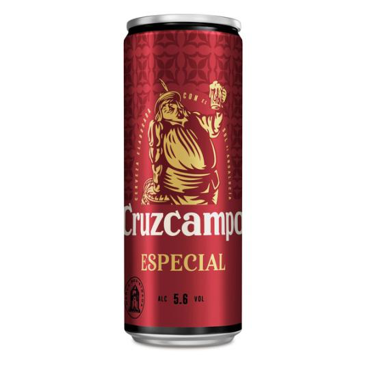 CERVEZA CRUZCAMPO ESPECIAL LATA 33 CL
